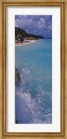 Framed Waves breaking on rocks, Bermuda