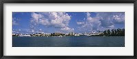 Framed Hamilton harbor, Bermuda