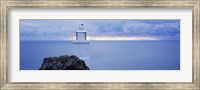 Framed Lighthouse at the seaside, Start Point Lighthouse, Devon, England