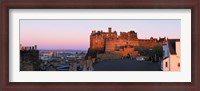 Framed Castle in a city, Edinburgh Castle, Edinburgh, Scotland