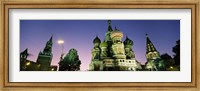 Framed Low angle view of a cathedral, St. Basil's Cathedral, Red Square, Moscow, Russia