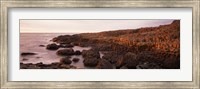 Framed Giant's Causeway, Antrim Coast, Northern Ireland.