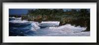 Framed Waves breaking on the coast, Vava'u, Tonga, South Pacific