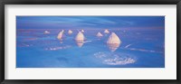 Framed Salt pyramids, Bolivia