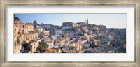Framed Houses in a town, Matera, Basilicata, Italy