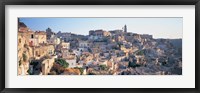 Framed Houses in a town, Matera, Basilicata, Italy