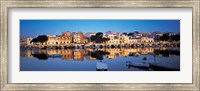Framed Buildings at the waterfront, Porto, Majorca, Spain