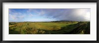 Framed Golf course on a landscape, Royal Troon Golf Club, Troon, South Ayrshire, Scotland