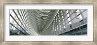 Framed Interiors of a forum, Tokyo International Forum, Marunouchi, Chiyoda, Ginza, Tokyo Prefecture, Honshu, Japan