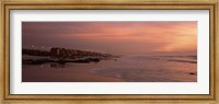 Framed Muizenberg Beach, False Bay, Cape Town, Western Cape Province, Republic of South Africa