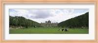 Framed Facade of a building, Ecole Militaire, Place Joffre, Eiffel Tower, Paris, Ile-de-France, France