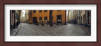 Framed Buildings in a city, Gamla Stan, Stockholm, Sweden