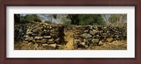 Framed Ruins of a stone wall, Thimlich Ohinga, Lake Victoria, Great Rift Valley, Kenya