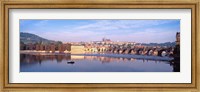 Framed Charles Bridge, Prague, Czech Republic