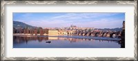 Framed Charles Bridge, Prague, Czech Republic