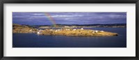 Framed Trinity Bay, Trinity, Newfoundland Island, Newfoundland and Labrador Province, Canada