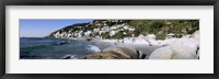 Framed Boulders on the beach, Clifton Beach, Cape Town, Western Cape Province, South Africa