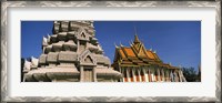 Framed Pagoda near a palace, Silver Pagoda, Royal Palace, Phnom Penh, Cambodia