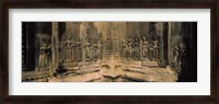 Framed Carvings  in a temple, Angkor Wat, Cambodia