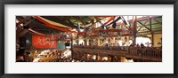 Framed Group of people in the Oktoberfest festival, Munich, Bavaria, Germany