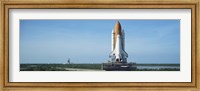 Framed Rollout of Space Shuttle Discovery, NASA Kennedy Space Center, Cape Canaveral, Brevard County, Florida, USA