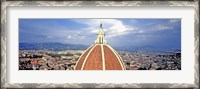 Framed High section view of a church, Duomo Santa Maria Del Fiore, Florence, Tuscany, Italy