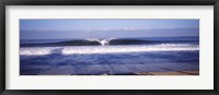 Framed Waves in the sea, North Shore, Oahu, Hawaii, USA