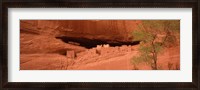 Framed Ruins of house, White House Ruins, Canyon De Chelly, Arizona, USA