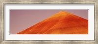 Framed Painted Hills, John Day Fossil Beds National Park, Wheeler County, Oregon