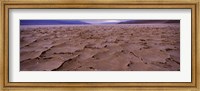 Framed Textured salt flats, Death Valley National Park, California, USA