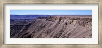 Framed High angle view of a canyon, Fish River Canyon, Namibia
