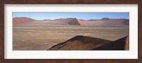 Framed Sand dunes, Namib Desert, Namibia