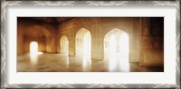 Framed Interiors of a hall, Agra Fort, Agra, Uttar Pradesh, India