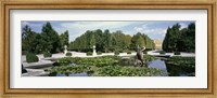 Framed Fountain at a palace, Schonbrunn Palace, Vienna, Austria