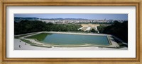 Framed Pond at a palace, Schonbrunn Palace, Vienna, Austria