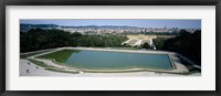 Framed Pond at a palace, Schonbrunn Palace, Vienna, Austria