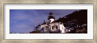 Framed Point Pinos Lighthouse, Pacific Grove, Monterey County, California