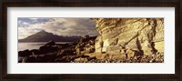 Framed Rock formations on an island, Elgol, Isle Of Skye, Inner Hebrides, Scotland