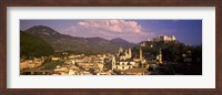 Framed High angle view of a city, Salzburg, Austria