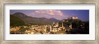 Framed High angle view of a city, Salzburg, Austria