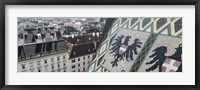 Framed City viewed from a cathedral, St. Stephens Cathedral, Vienna, Austria