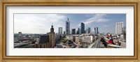 Framed Buildings in a city, St. Catherine's Church, Hauptwache, Frankfurt, Hesse, Germany 2010