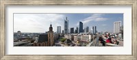 Framed Buildings in a city, St. Catherine's Church, Hauptwache, Frankfurt, Hesse, Germany 2010