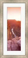 Framed River passing Through a Canyon,North Rim, Grand Canyon National Park