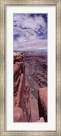 Framed River Passing Through atToroweap Overlook, North Rim, Grand Canyon