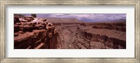 Framed River Passing Through, North Rim, Grand Canyon National Park, Arizona, USA