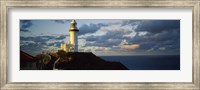 Framed Lighthouse at the coast, Broyn Bay Light House, New South Wales, Australia
