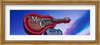 Framed Low angle view of Museum Club sign, Route 66, Flagstaff, Arizona, USA