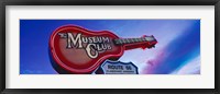 Framed Low angle view of Museum Club sign, Route 66, Flagstaff, Arizona, USA