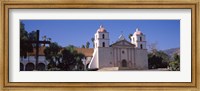 Framed Facade of a mission, Mission Santa Barbara, Santa Barbara, California, USA